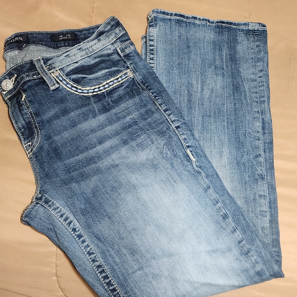 Vigoss Light Blue Straight Leg Jeans